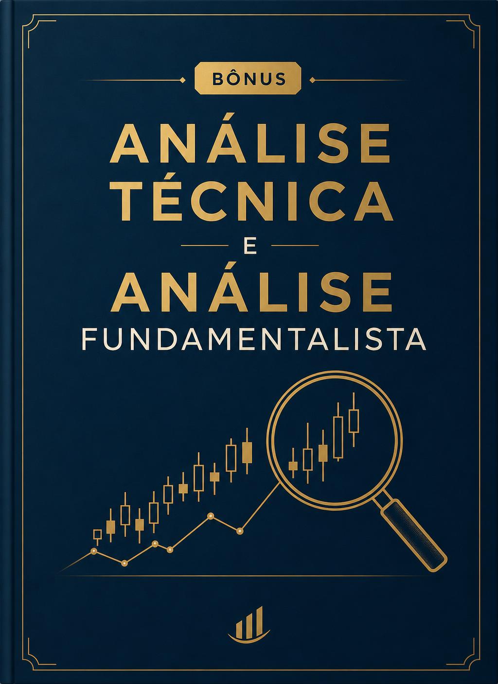 Capa do bônus: Mini Ebook — Análise Técnica e Análise Fundamentalista